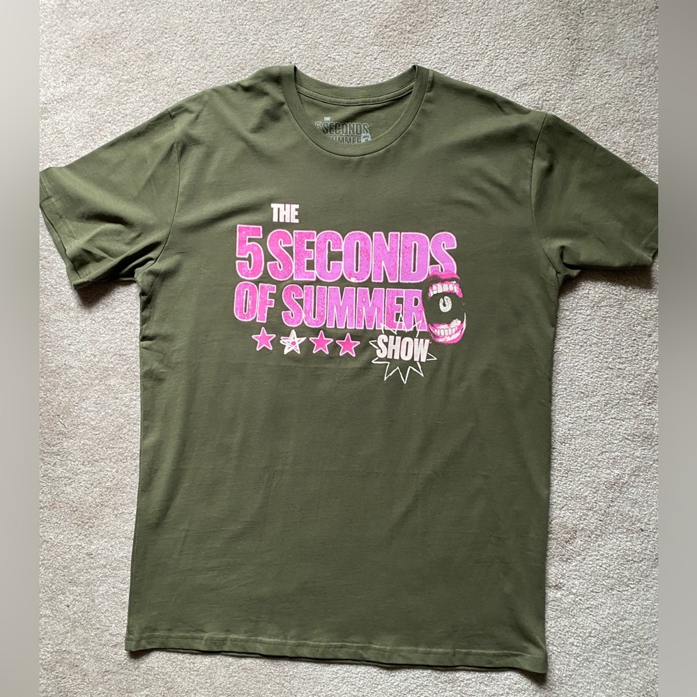 5 Seconds of Summer Show tour 2023 shirt never worn